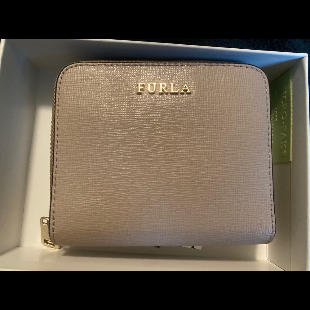 FURLA Beige Small Wallet